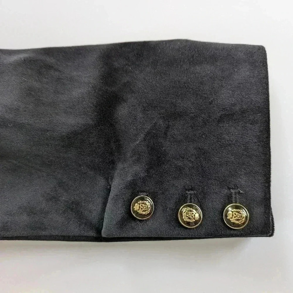 BNWT Cupcakes and Cashmere Black Velvet Blazer Size 10 - Picture 7 of 8